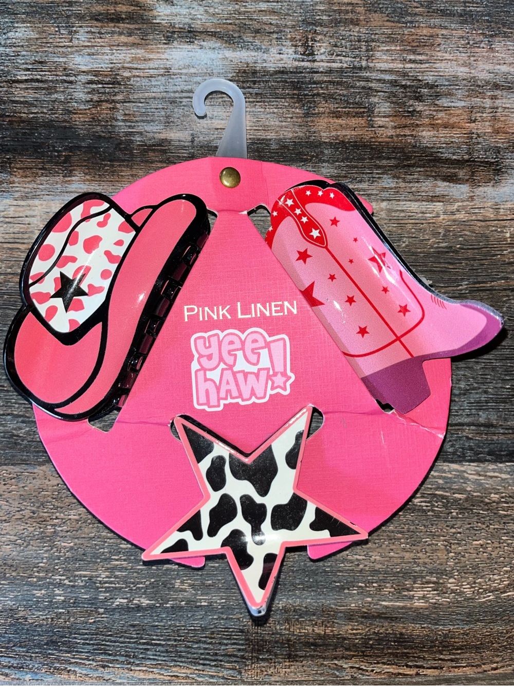 3 Piece Western Hair Clip Set